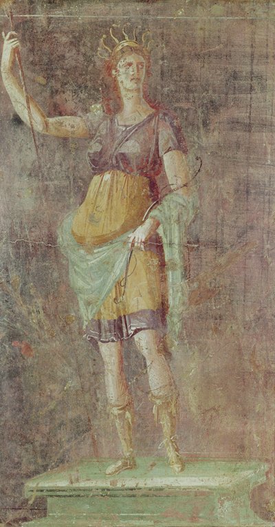 Statue of Diana, from Pompeii, c.50-59 by Roman